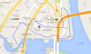 シンガポールGPコース図